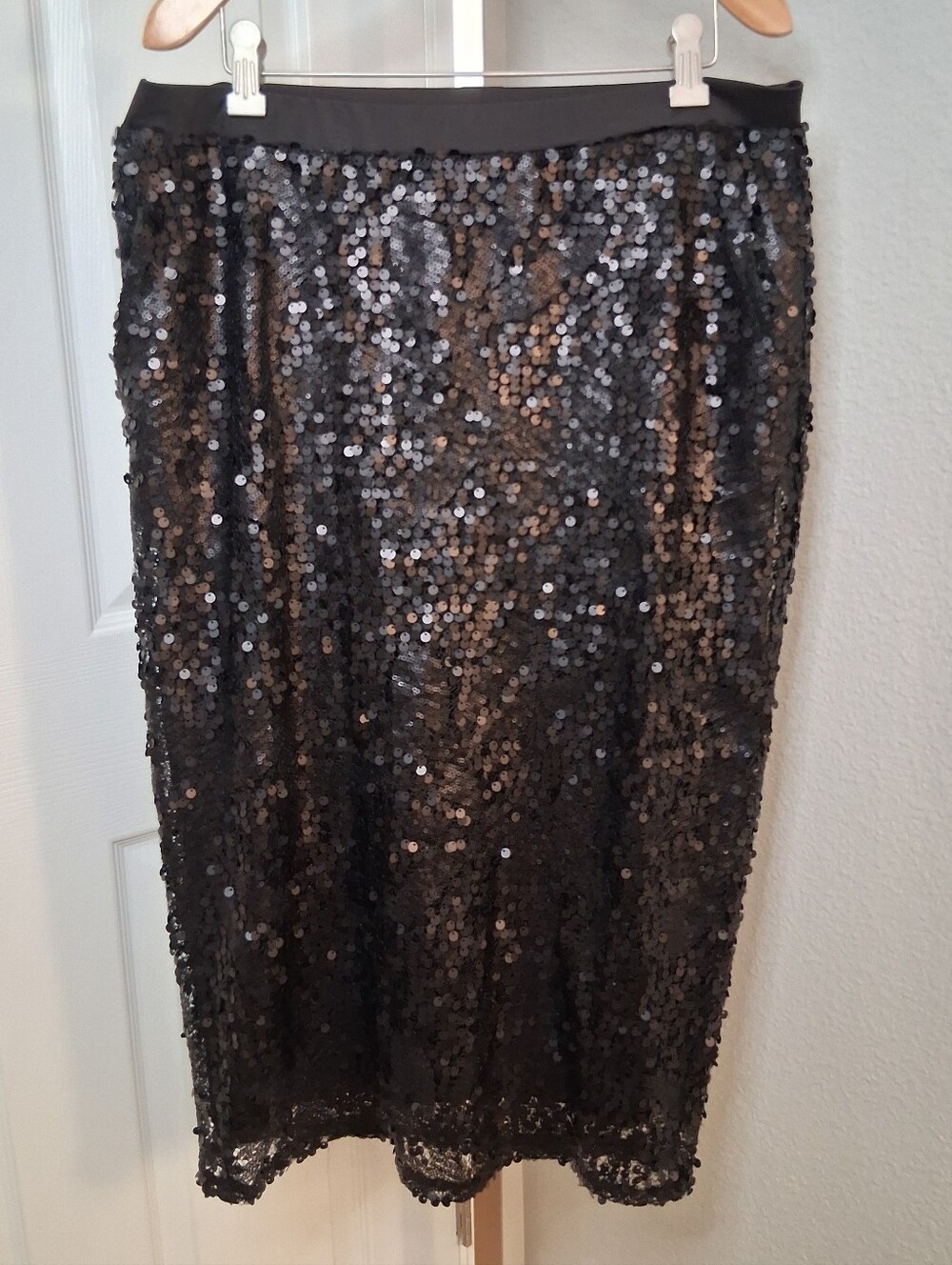 Tildon Sequin Midi Skirt With Pockets Medium
